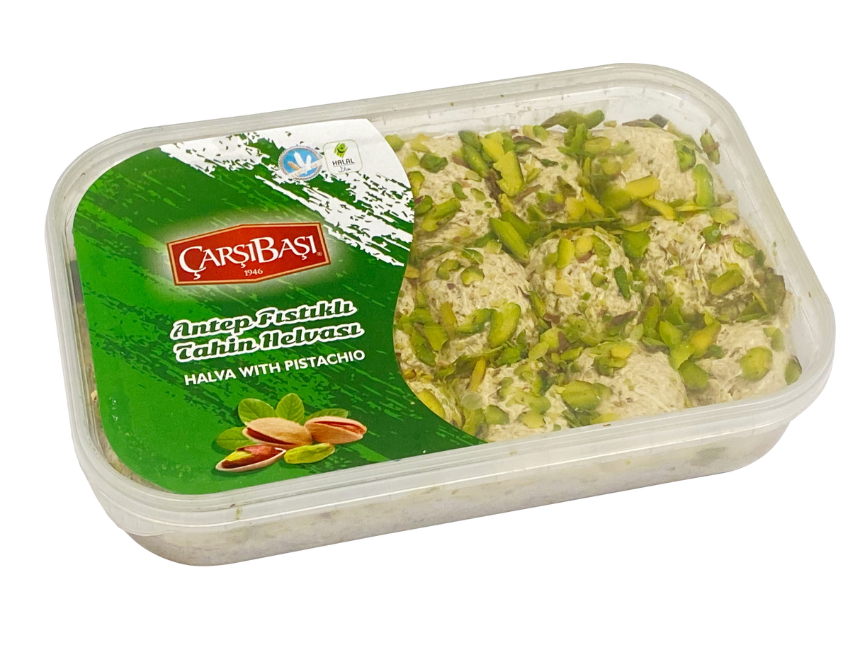 プレミアムアンテップピスタチオタヒニハルヴァ(ヘルヴァ) - 400g ブロック