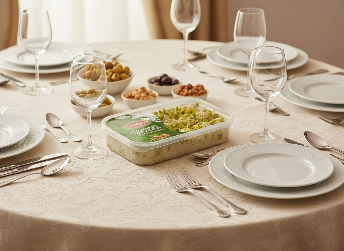 プレミアムアンテップピスタチオタヒニハルヴァ(ヘルヴァ) - 400g ブロック