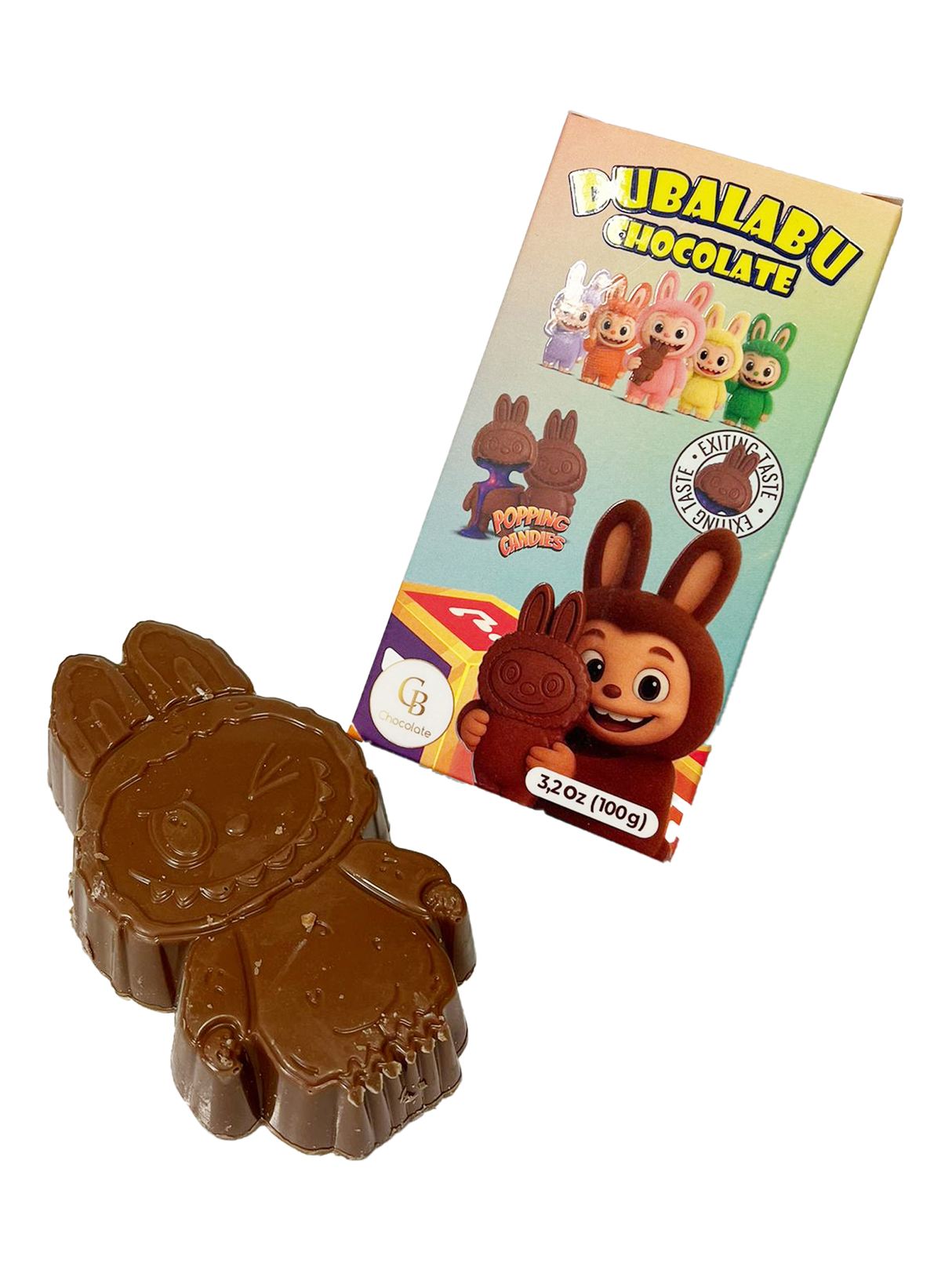 カルシバシ ドゥバラブ ミステリーフルーツクリーム チョコレートバー - 100g