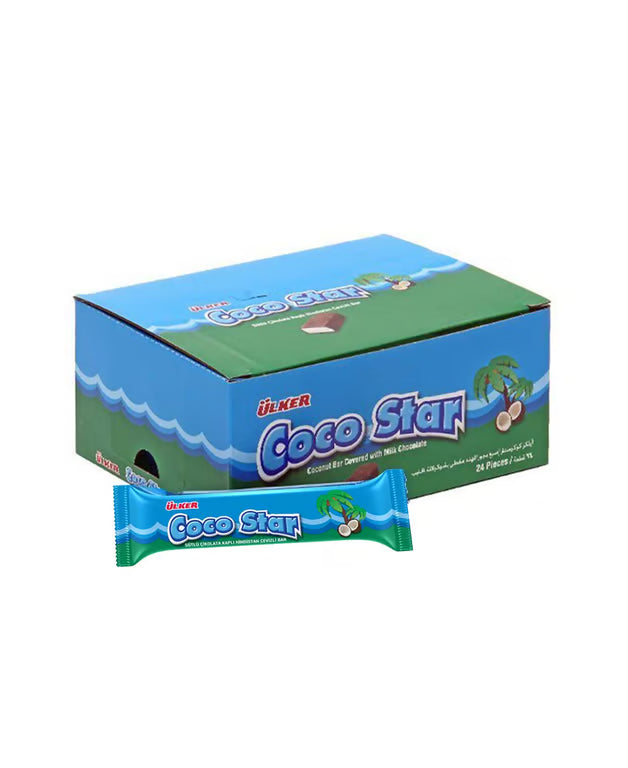 ウルケル | ココナッツ入りココスター チョコレートバー 25g