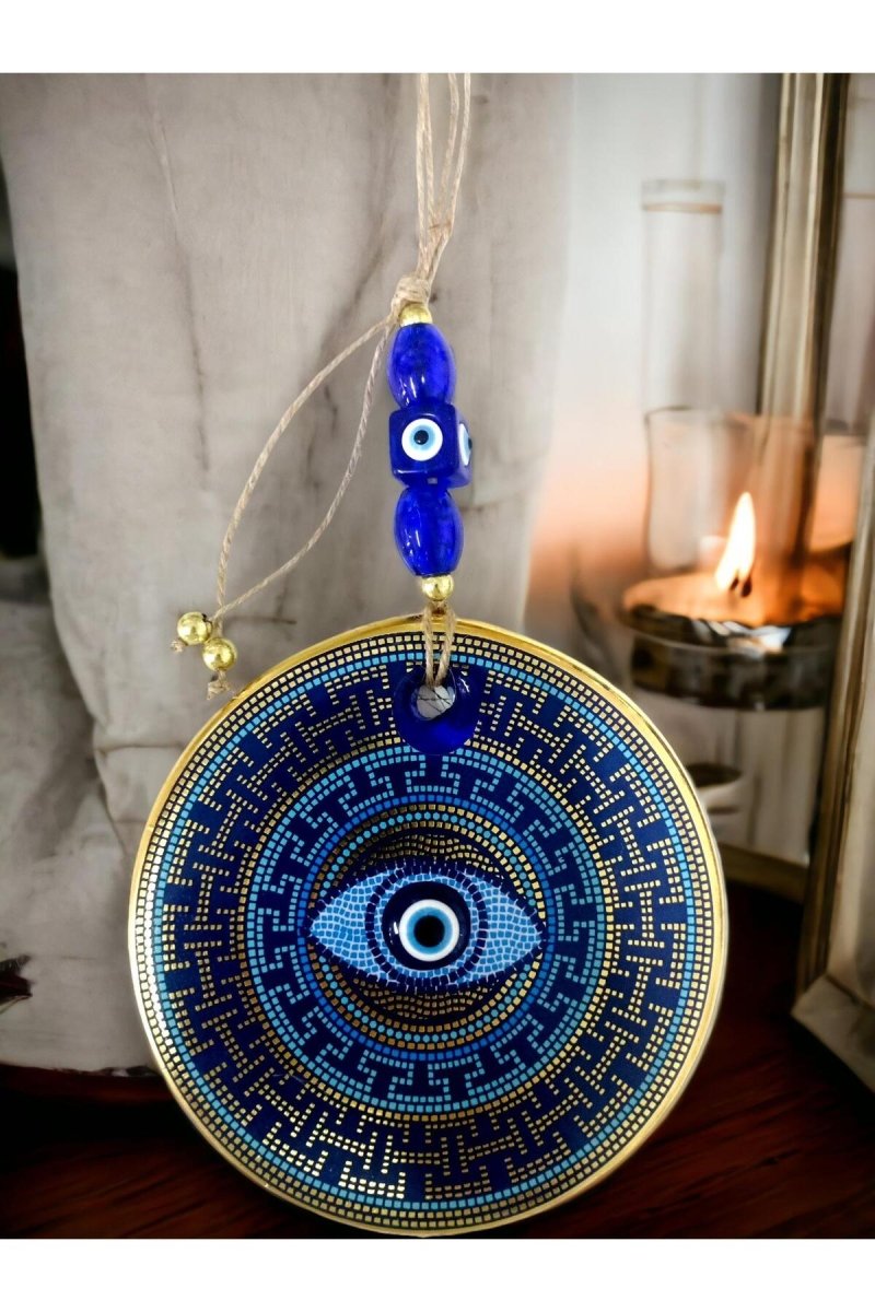 Colorful Nazar Beaded Wall Ornament - TryAladdin