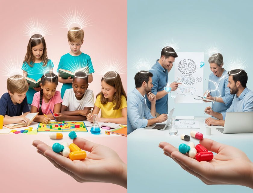 Boost Kids' Focus & Adult Clarity: Essential Vitamins for Brain Health & Learning - Aladdin