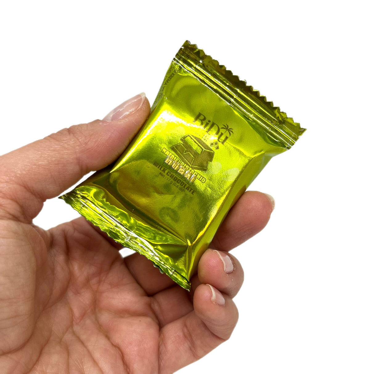 BiDu プレミアム ドバイスタイル ミルクチョコレート ピスタチオ＆シュレッドウィート - 17g