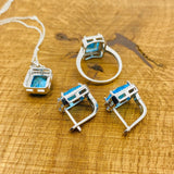 Aquamarine Jewelry Set - TryAladdin