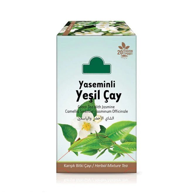 Arifoglu | Green Tea with Jasmine, 20 Tea Bags - TryAladdin