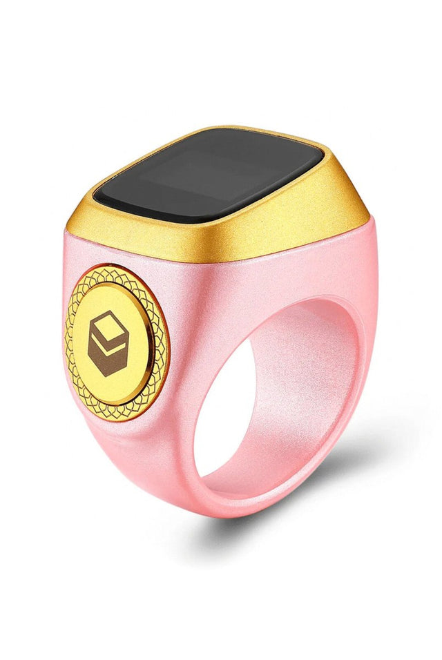 Azan Reader Digital Ring Tasbih Dhikrmatic - Pink - TryAladdin