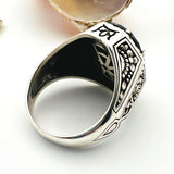 Black Onyx Stone Men's Ring - TryAladdin