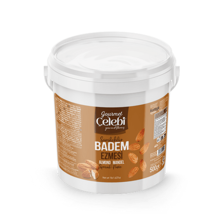 Celebiogullari Professional Spreadable Almond Butter (50%) - 500g, 1kg & 5kg Buckets - TryAladdin