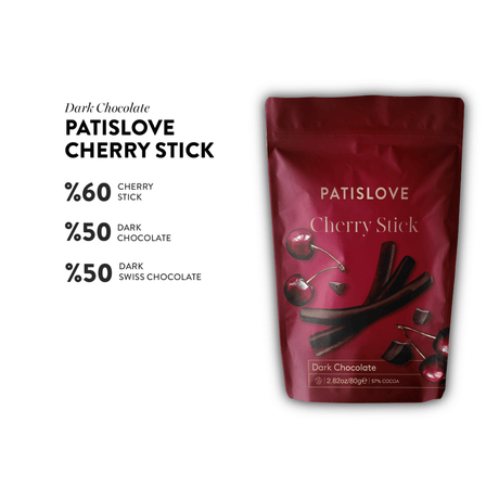 Dark Chocolate Cherry Stick - 80G - TryAladdin