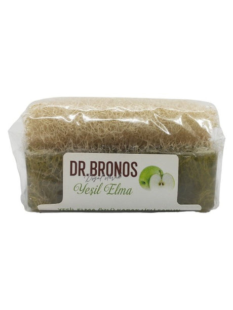 Dr. Bronos | Green Apple Soap with Natural Pumpkin Loofah - TryAladdin