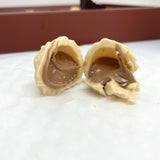 Ema Chocolate Milk and White Chocolate Truffles With Hazelnut Cream - 250g - TryAladdin