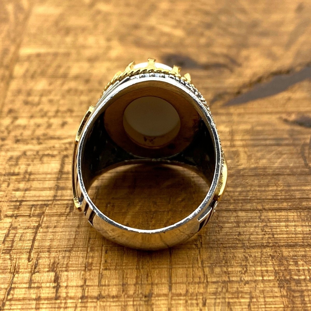 Evil Eye Silver Men’s Ring - TryAladdin