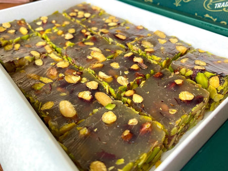 Ganik | Honey Turkish Delight with Pistachio - TryAladdin