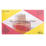 Haci Bekir Exclusive Turkish Delight with Rose and Lemon Flavored - Unique Consistency Lokums - TryAladdin