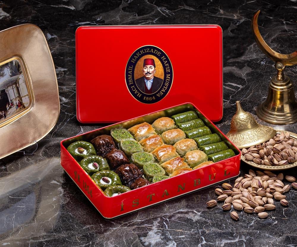 Hafiz Mustafa | Premium Pistachio Baklava Assortment (Medium Box) - TryAladdin