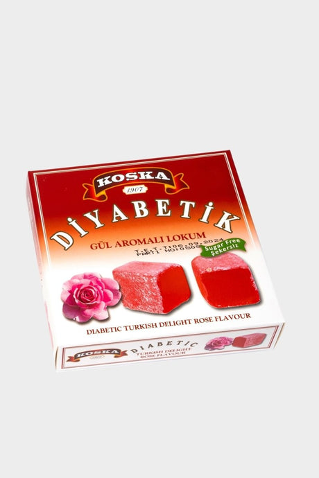 Koska | Sugar - Free, Diabetic Rose Flavored Turkish Delight - TryAladdin