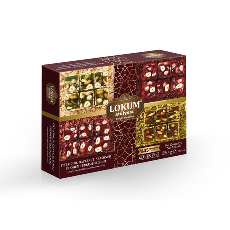 Lokum Atolyesi | Premium Turkish Delight with Pistachio and Hazelnuts - TryAladdin