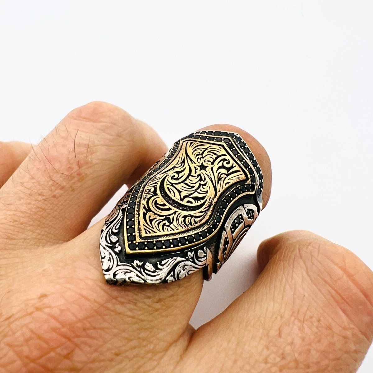 Men's Archer Silver Ring - TryAladdin