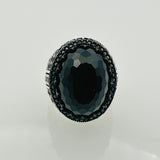 Men's Black Zircon Ring - TryAladdin