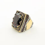 Men's Handmade Ruby Ring - TryAladdin