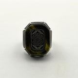 Men's Silver Star of David with Seal of Solomon Ring - TryAladdin