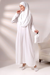 One Piece Prayer Dress - White - TryAladdin