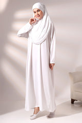 One Piece Prayer Dress - White - TryAladdin