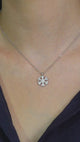 Taki | Zircon Stone Snowflake Model Women's Necklace