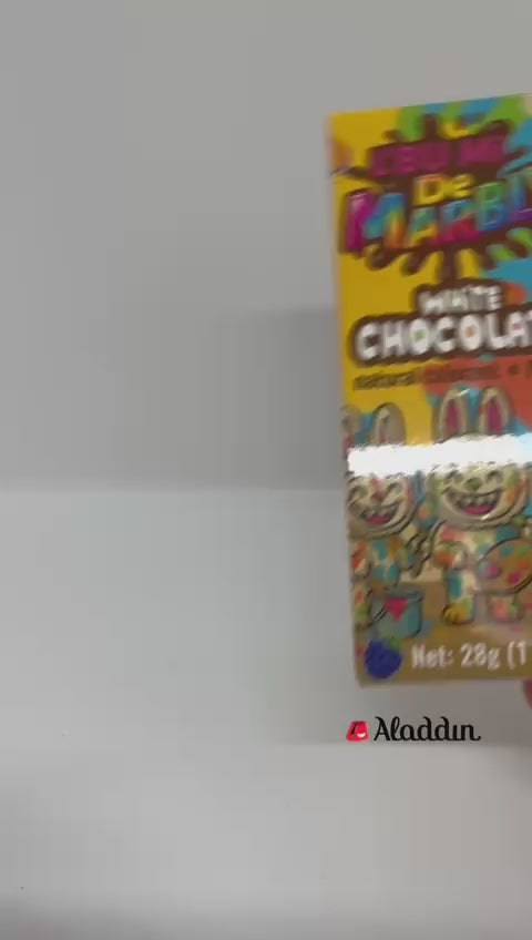 L'bumi de Marbly ミステリーフィル ホワイトチョコレートバニー - 28g