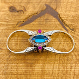 Reversible Ring, Ruby - Sapphire Stone - TryAladdin