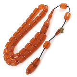 Selderesi | Capsul Cut Fire Amber Tasbih - TryAladdin