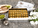 Asi | Special Mini Baklava with Pıstachio in Gift Metal Box - TryAladdin