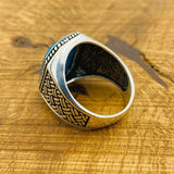 Sterling Silver Turquoise Ring - TryAladdin