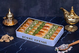 Sukru Efendi 1935 | Special Turkish Baklava with Pistachio and Walnut in Gift Metal Box - TryAladdin