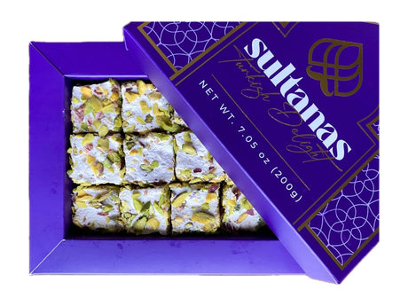 Sultanas | Turkish Delight with Nougat Pistachio Wick - TryAladdin