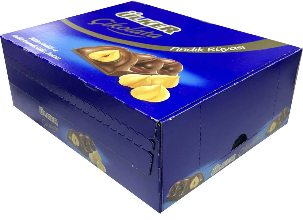Ulker | Milk Chocolate Bar with Whole Hazelnuts 40.5g - TryAladdin