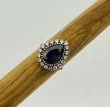 Women's Amethyst Silver Ring - TryAladdin