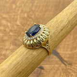 Women's Blue Sapphire Ring - TryAladdin