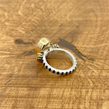 Women's Citrine Stone Ring - TryAladdin