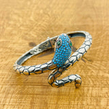 Women’s Turquoise Snake Bracelet - TryAladdin