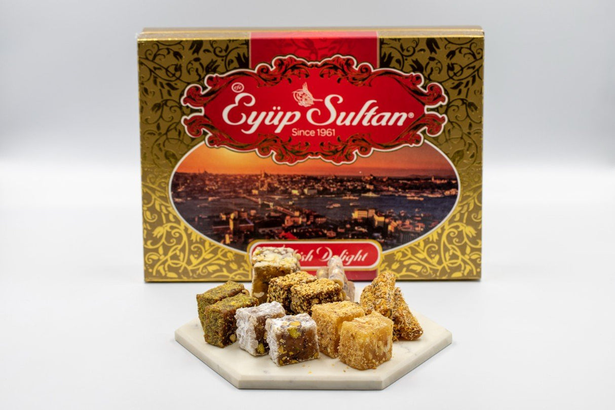 Eyup Sultan Turkish Delight Honey Variety Mix - Sweetened with Honey - The Indispensable Dessert Treat - TryAladdin