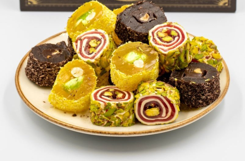 Ganik | Turkish Delight Wraps Variety Mix (Lemon Pomelo, Ottoman, Chocolate Hazelnut) - TryAladdin