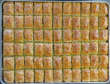 Haci Omer | Pistachio Baklava Vegan (66 Pcs in Tray) - TryAladdin